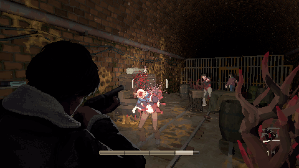 Holstin shadow drops massive new demo with opening 2 hours of eerie survival horror experience 6 Holstin - Firing Weapon at Hostiles