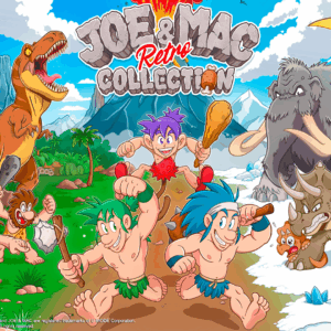 Joe & Mac Retro Collection - Logo and Key Art