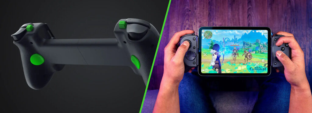 Razer Kishi V3 Pro with back buttons
