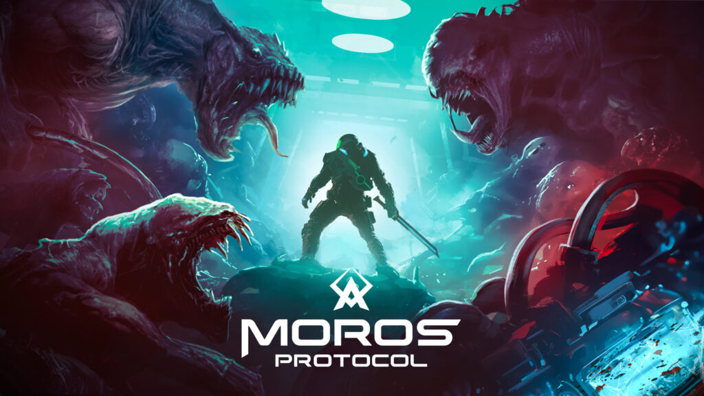 Super Rare Originals drops 3 wildly different demos for Steam Next Fest 2 Moros Protocol - Logo and Key Art