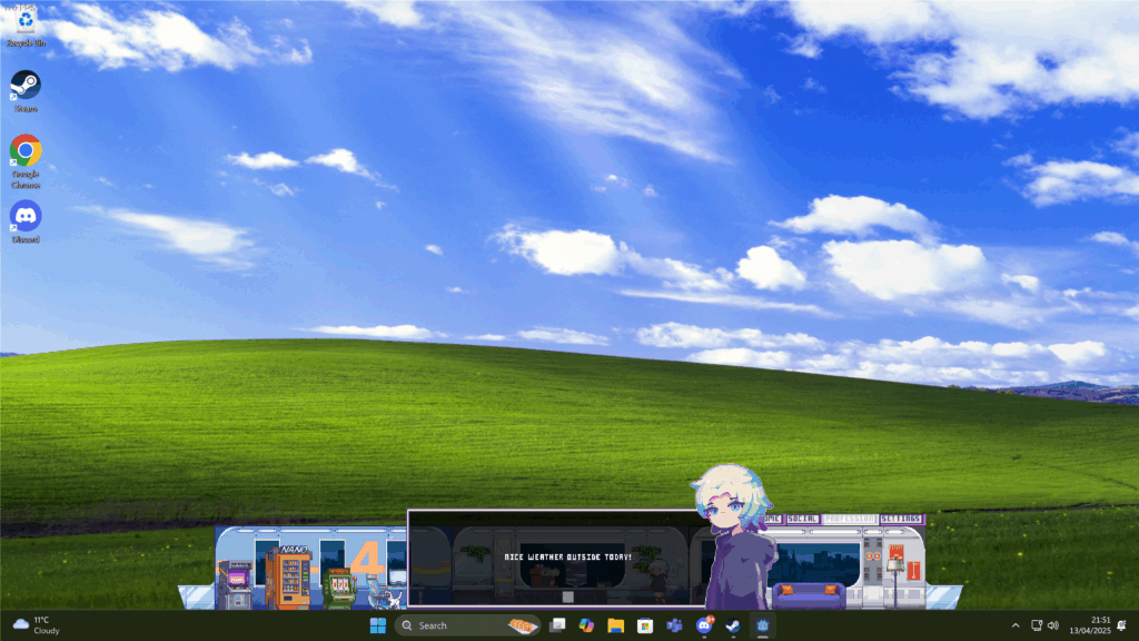 Nano Neighbors brings co-op android companions to your desktop – revealed at Women-Led Games Showcase 4 Nano Neighbors - Character Popping Up