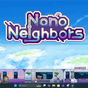 Nano Neighbors - Logo and Key Art