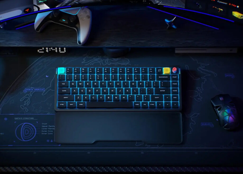 NuPhy AIR75 V3: Stunning ultra-thin wireless keyboard now available for pre-order 5 NuPhy AIR75 V3 with lighting on