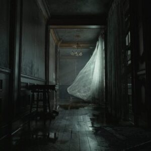 Resident Evil Requiem - eerie hallway