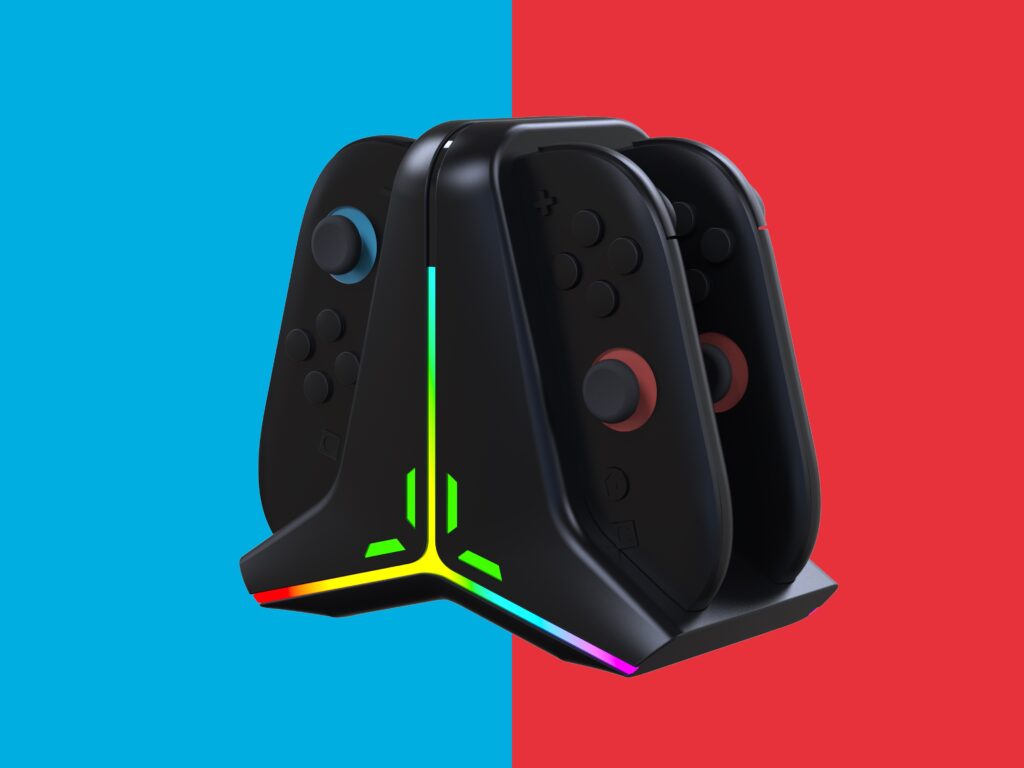 snakebyte levels up Nintendo Switch 2 with pro-grade accessories available now 4 snakebyte QUAD CHARGE S2 - Docked