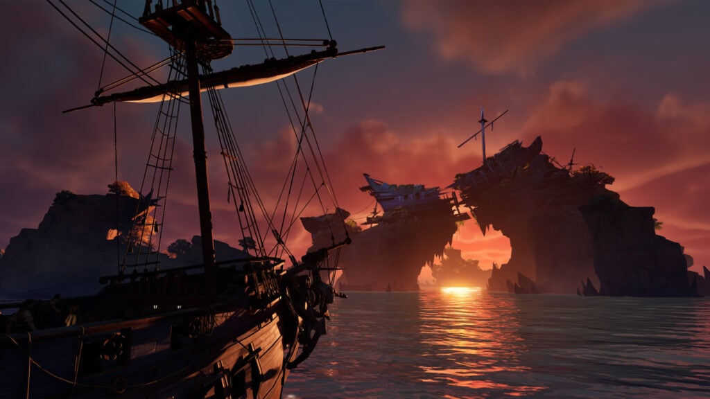Sea of Remnants delivers an unforgettable story-driven ocean RPG on PS5, PC, and mobile in 2026 5 Sea of Remnants - sunset view on water