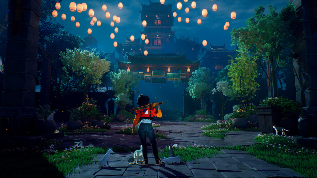 Wu-Tang: Rise of the Deceiver promises an exciting co-op RPG experience on PC 4 Wu-Tang: Rise of the Deceiver - looking at flying candles