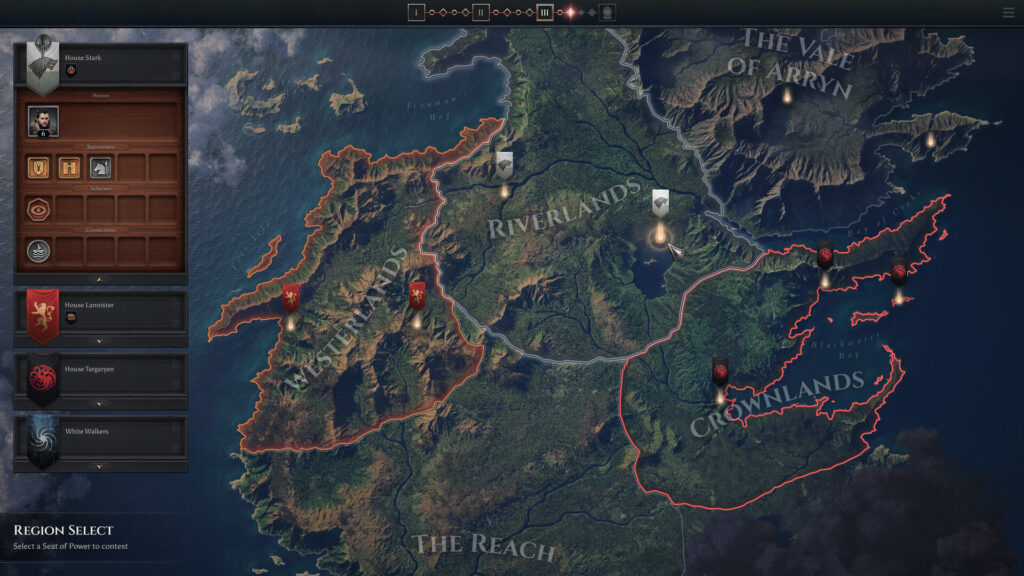 Game of Thrones: War for Westeros announced for PC with epic real-time strategy battles 5 Game of Thrones: War for Westeros - world map