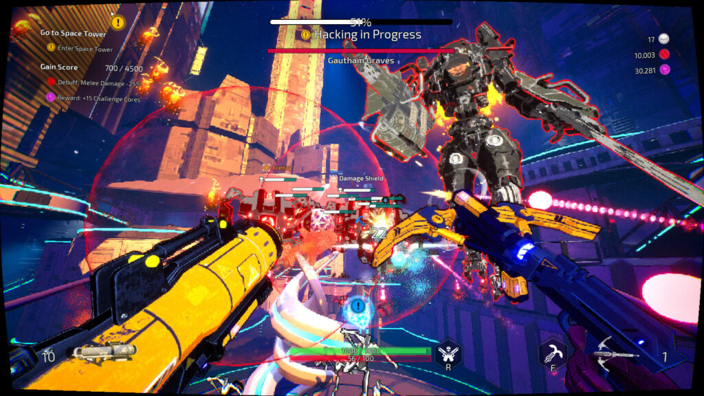 Gunstoppable delivers an explosive roguelite FPS with dual-wield combat and time-bending action 3 Gunstoppable - wielding dual guns and shooting down enemies