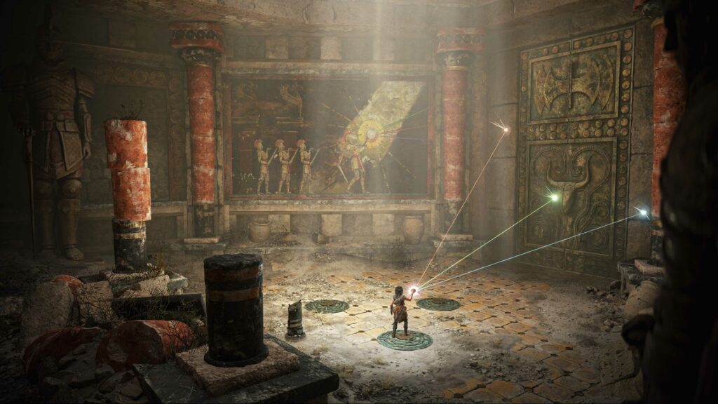 Resonance: A Plague Tale Legacy brings action and myth to PS5, Xbox, and PC in 2026 4 Resonance: A Plague Tale Legacy - solving light base puzzles