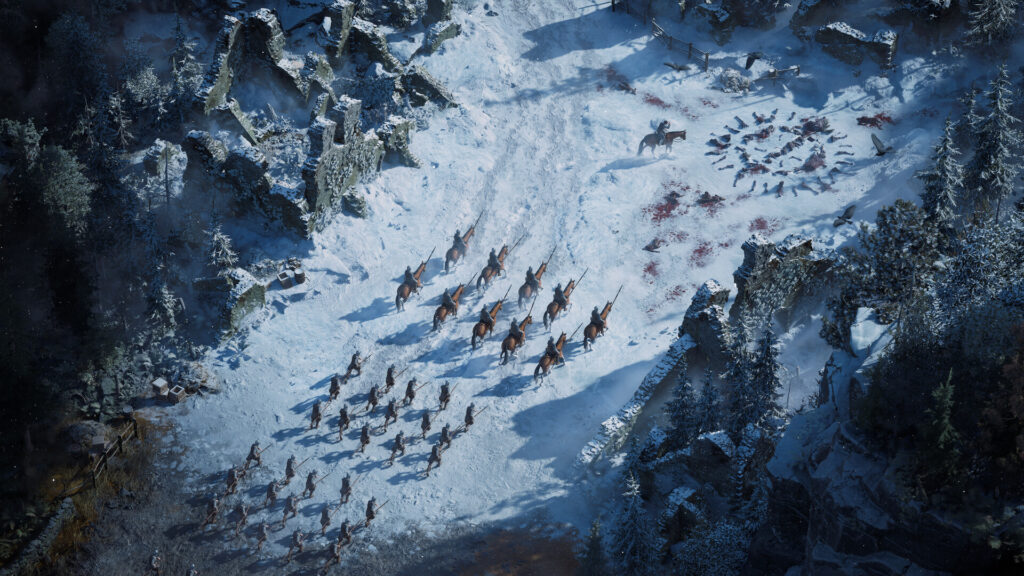 Game of Thrones: War for Westeros announced for PC with epic real-time strategy battles 6 Game of Thrones: War for Westeros - infantry in the snow