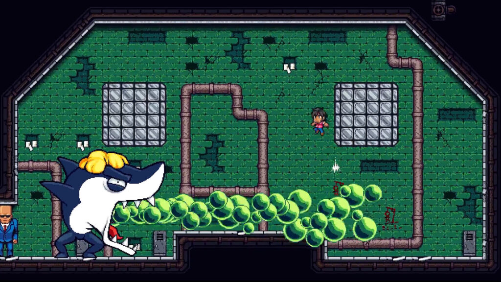 The Prisoning: Fletcher’s Quest demo dives into dev despair with pixel-perfect chaos 3 The Prisoning: Fletcher’s Quest - Jump the Shark