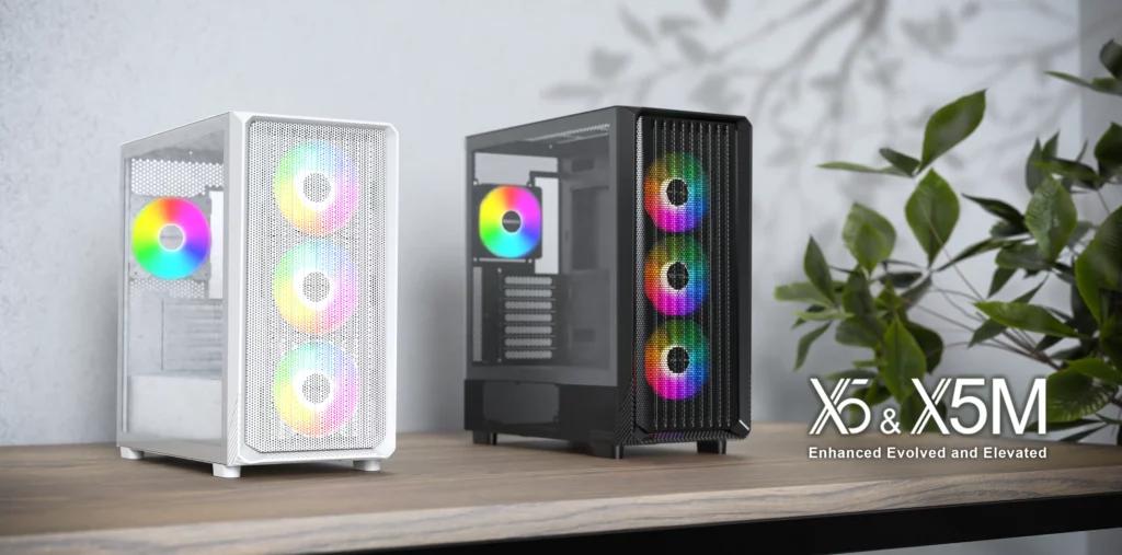 Montech X5 and X5M Pc Case - header image