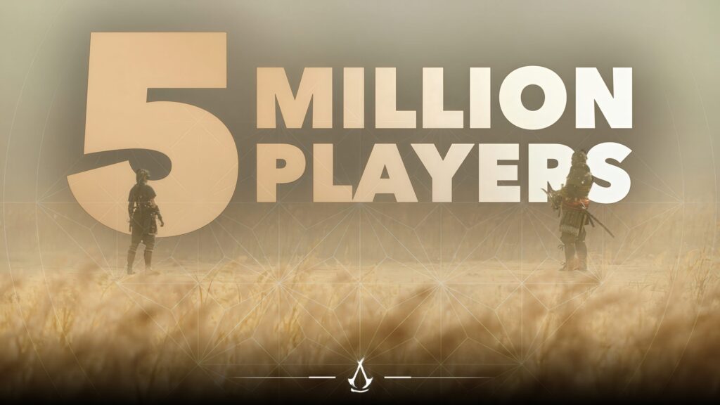 AC Shadows cross 5 Million Players