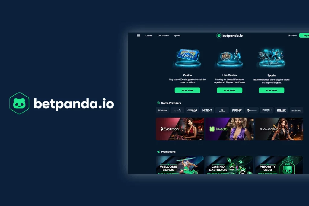 BetPanda Logo and Website