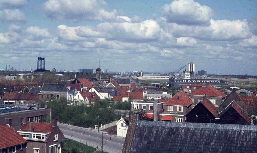 Shot of the town Nissewaard