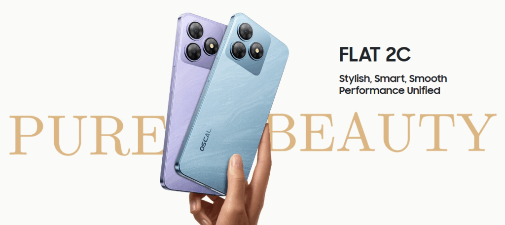 OSCAL Flat 2C Smartphone - Key Art