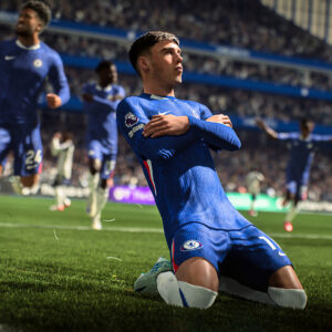 EA Sports FC 26 - Premier League player Cole Palmer doing his goal celebration