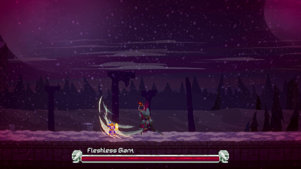 Adventure of Samsara - boss fight 