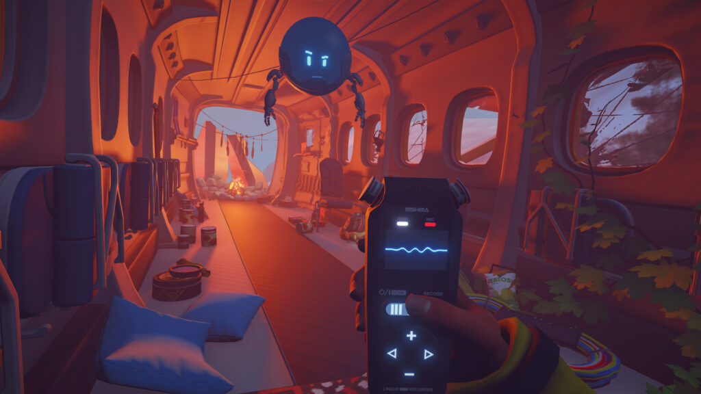 Arctic Awakening - Recording a voice log on a crashed plane