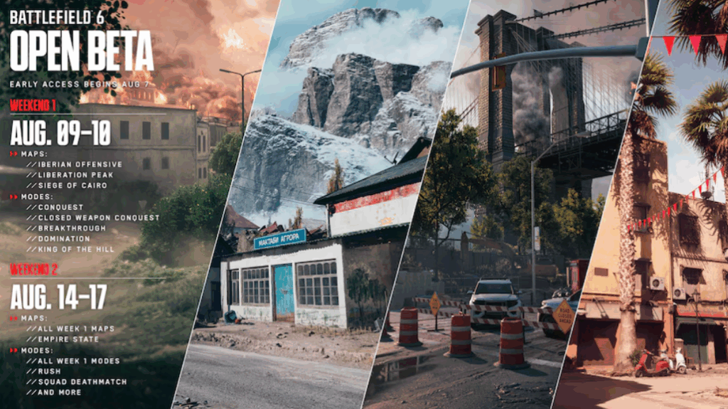 Battlefield 6 open beta weekend 2 brings new map, modes, and rewards this week 2 Battlefield 6 - Second Open Beta Maps and Modes