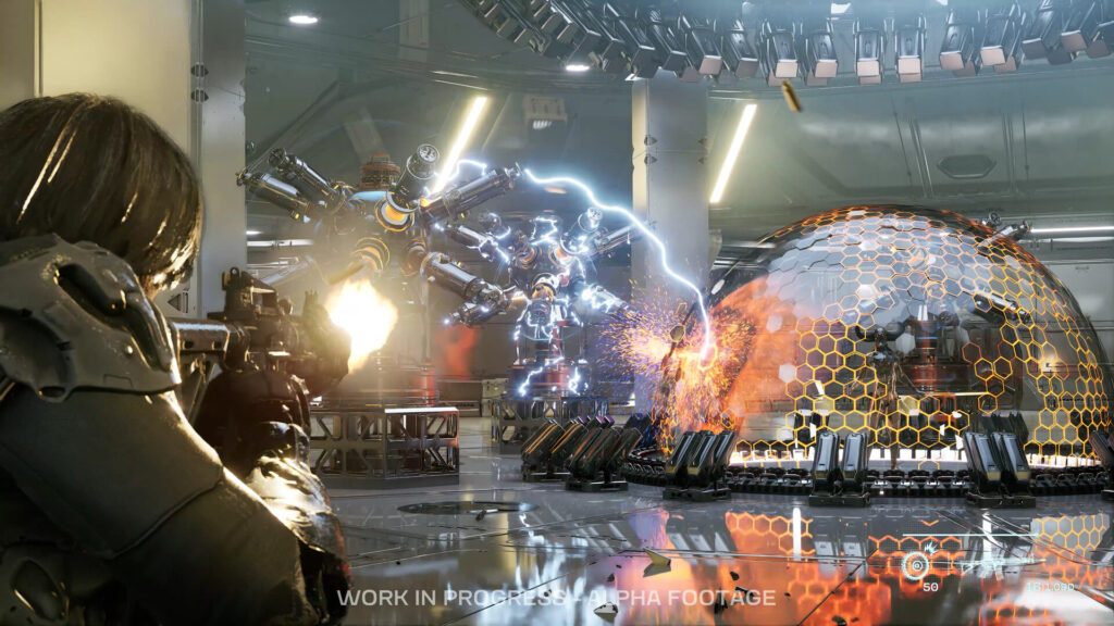 Black State - shooting at machines