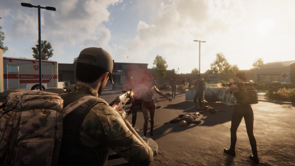 CrisisX - shooting infected beings 