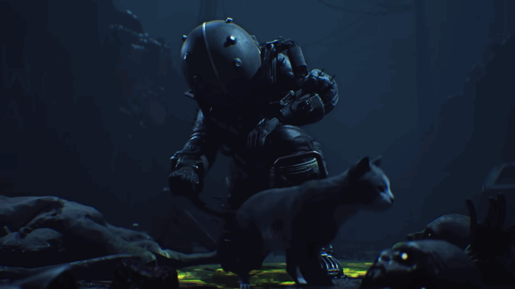 Cronos: The New Dawn - Traveler and a cat