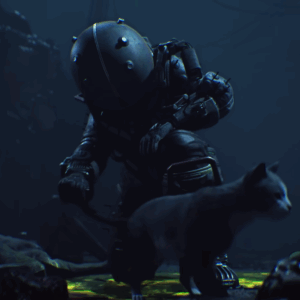 Cronos: The New Dawn - Traveler and a cat