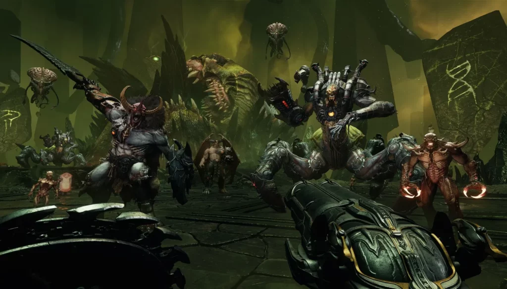 DOOM: The Dark Ages - gameplay shot 