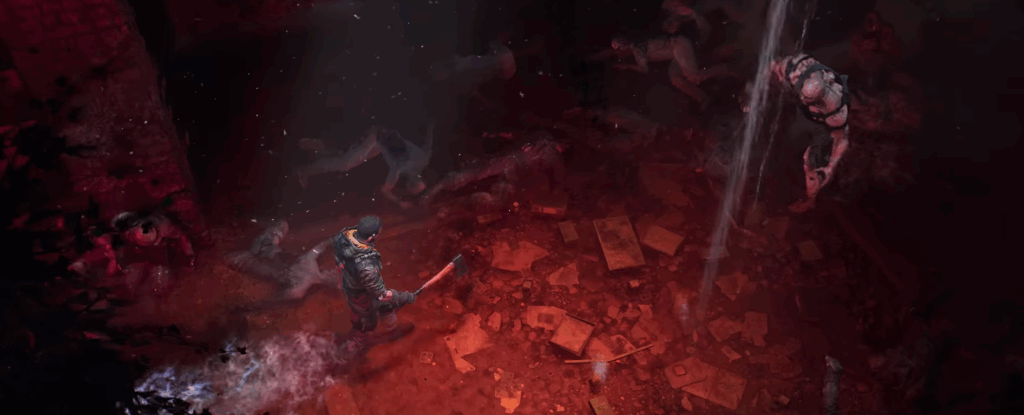 Dying Light: The Beast - Kyle facing a zombie head-on