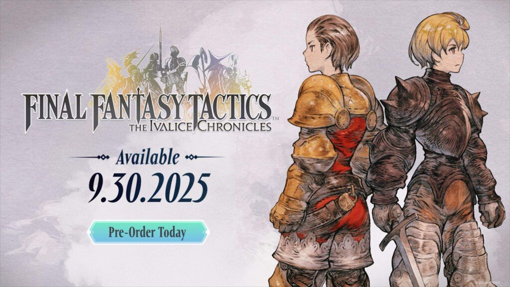 Final Fantasy Tactics - The Ivalice Chronicles - key art