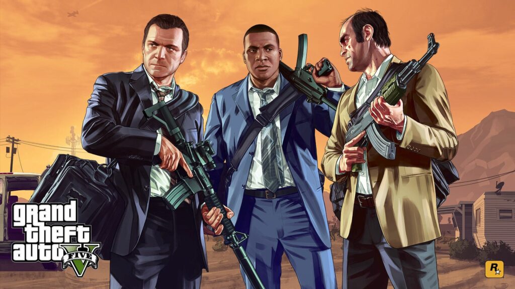 GTA V - key art 