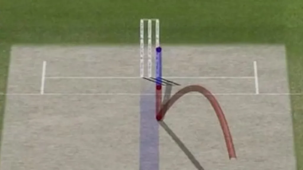 Hawk-Eye technology being used in Cricket