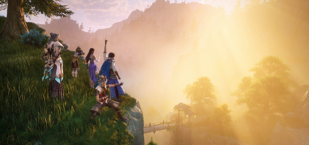 Honor of Kings: World makes public debut at Gamescom 2025 with live demo 2 Honor of Kings: World - characters watching the sun