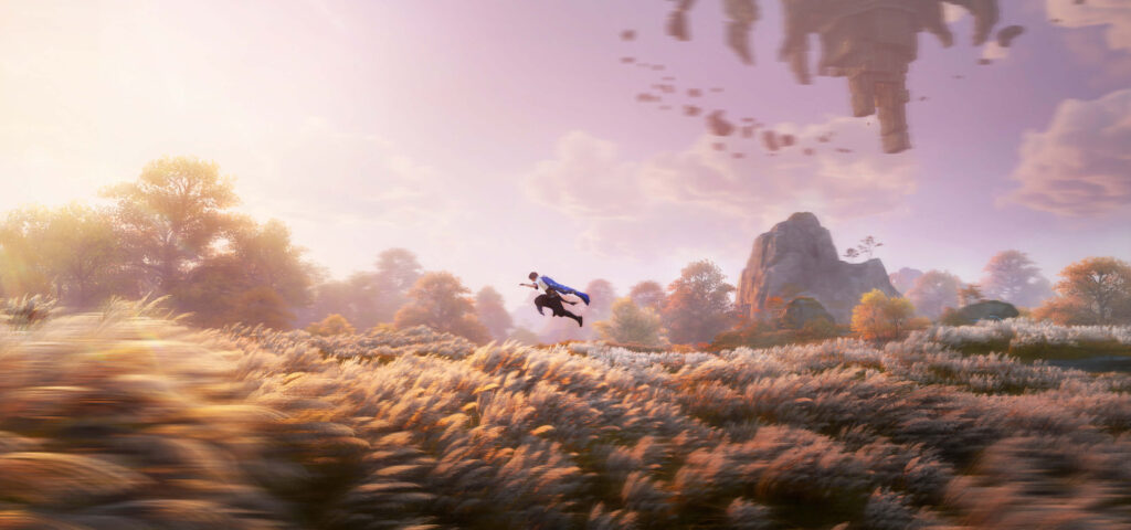 Honor of Kings: World makes public debut at Gamescom 2025 with live demo 3 Honor of Kings: World - character running through the fields