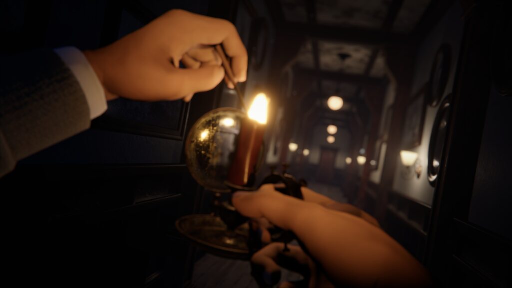 Haunted Bloodlines - Lighting candle