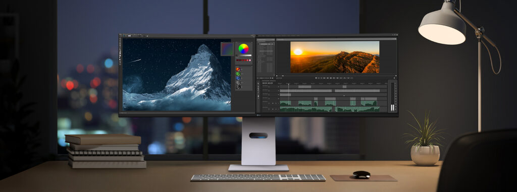 LG 49U950A-W UltraWide monitor 