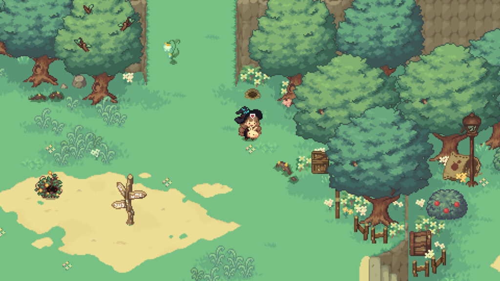 Little Witch in the Woods - gameplay shot 