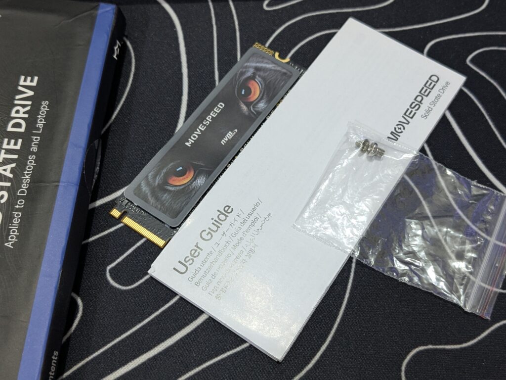 MOVESPEED 1TB Gen4 NVMe SSD - User Guide