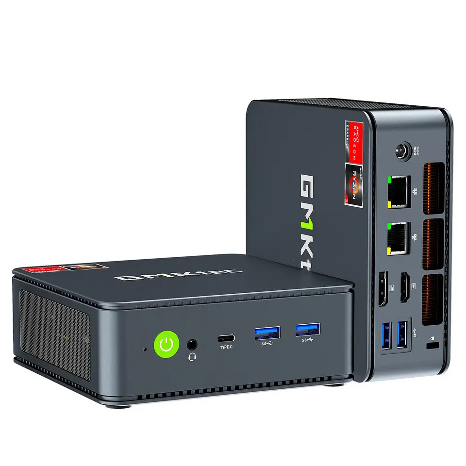 GMKtec NucBox M6 Ultra Mini PC - All Ports