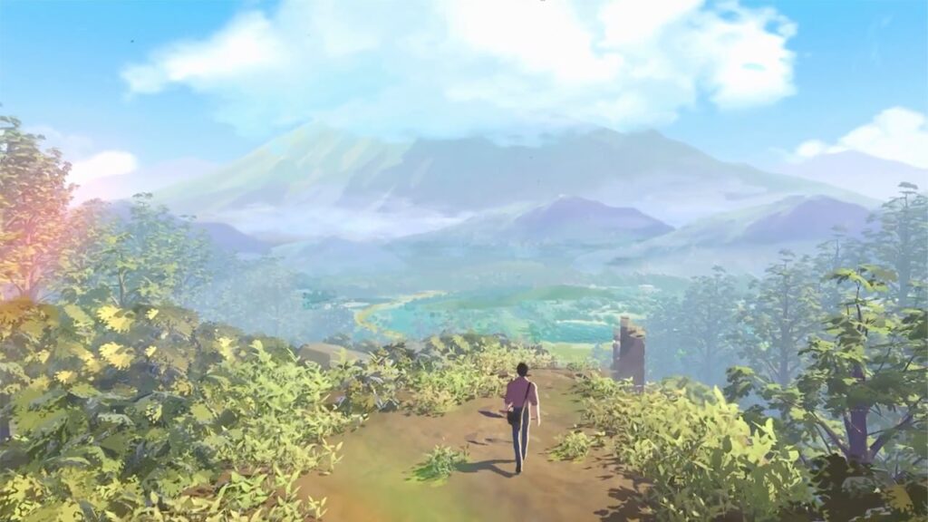 OPUS: Prism Peak - man going towards the edge of a cliff 