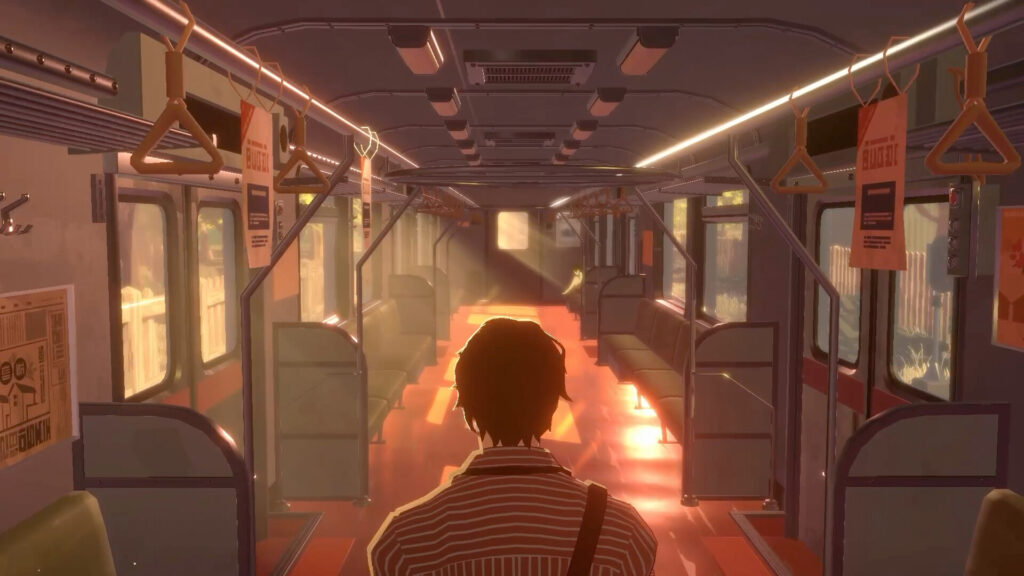 OPUS: Prism Peak - photographer on a empty train 