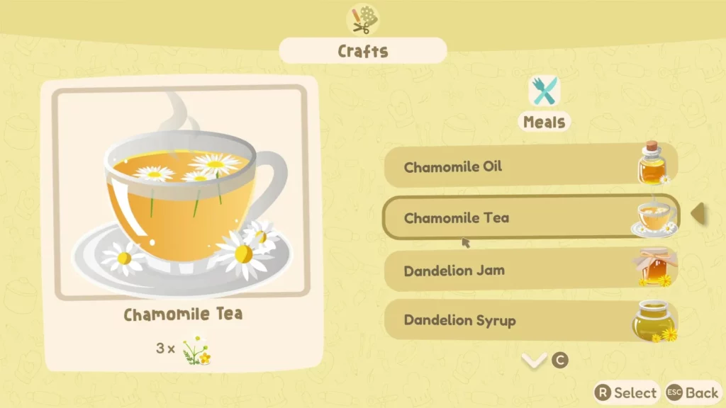 Out and About - Crafting Chamomile Tea