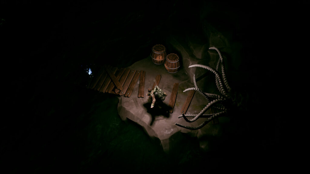 Peregrino, a dark isometric survival game where faith decides who lives or dies 2