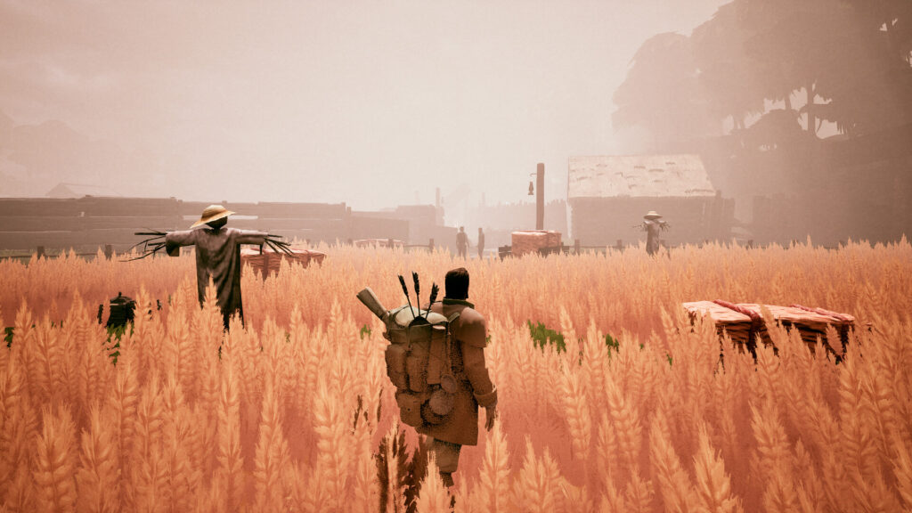 Peregrino - in a crop field 