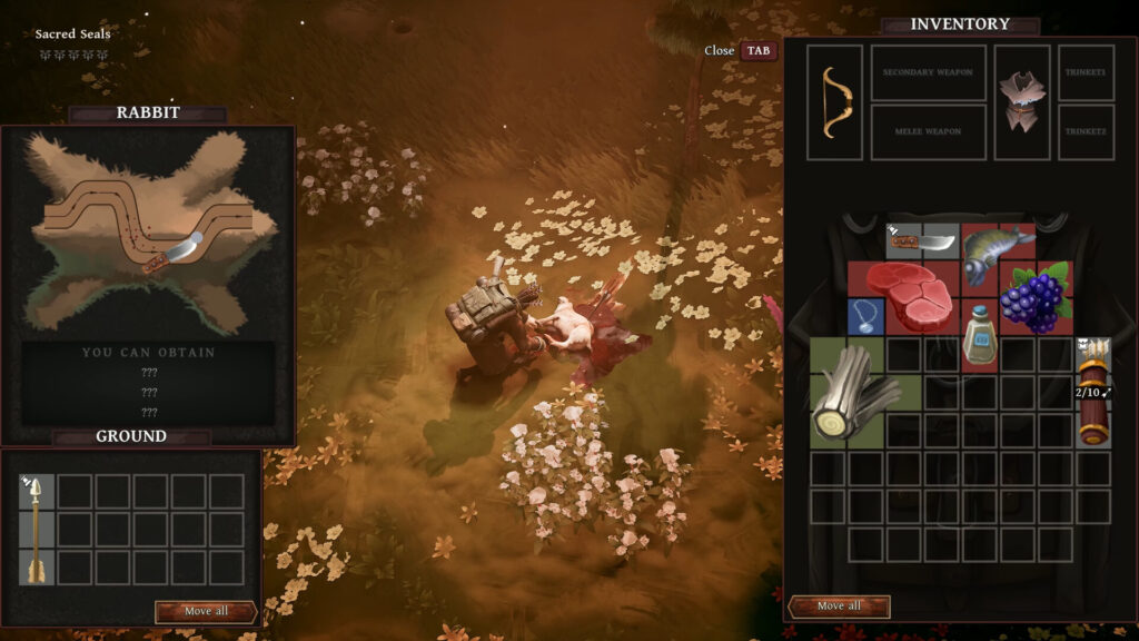 Peregrino - Inventory