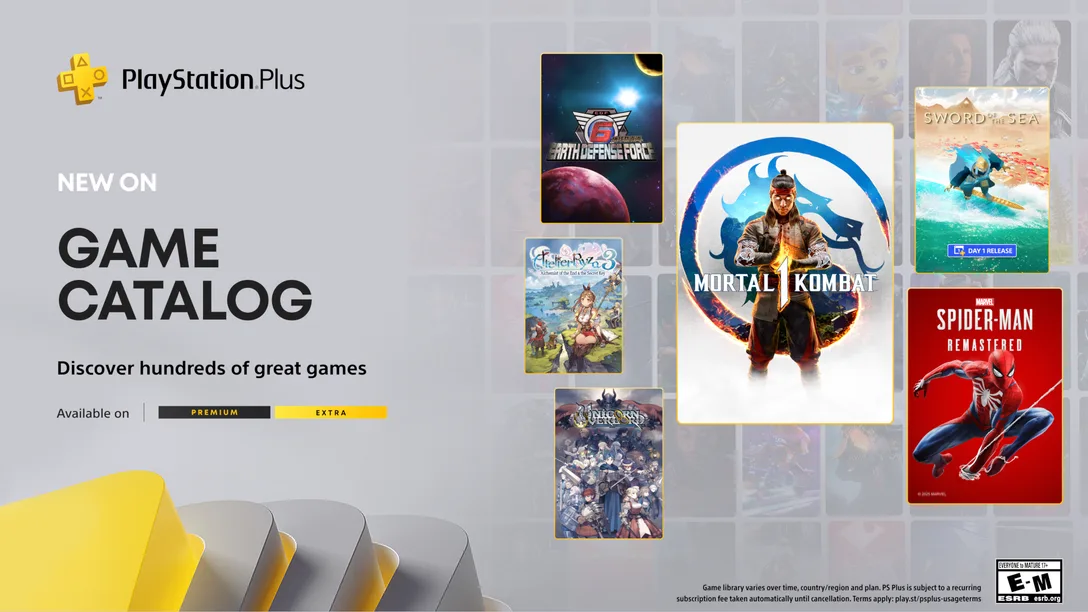 PlayStation Plus game catalog for August