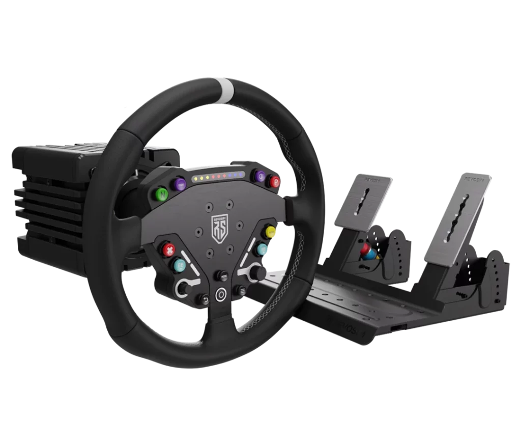 NACON expands Revosim sim racing ecosystem with Xbox and PlayStation 5 compatibility 4 Revosim RS PURE Bundle - Steering Wheel + Base DD-9Nm + Pedal Set