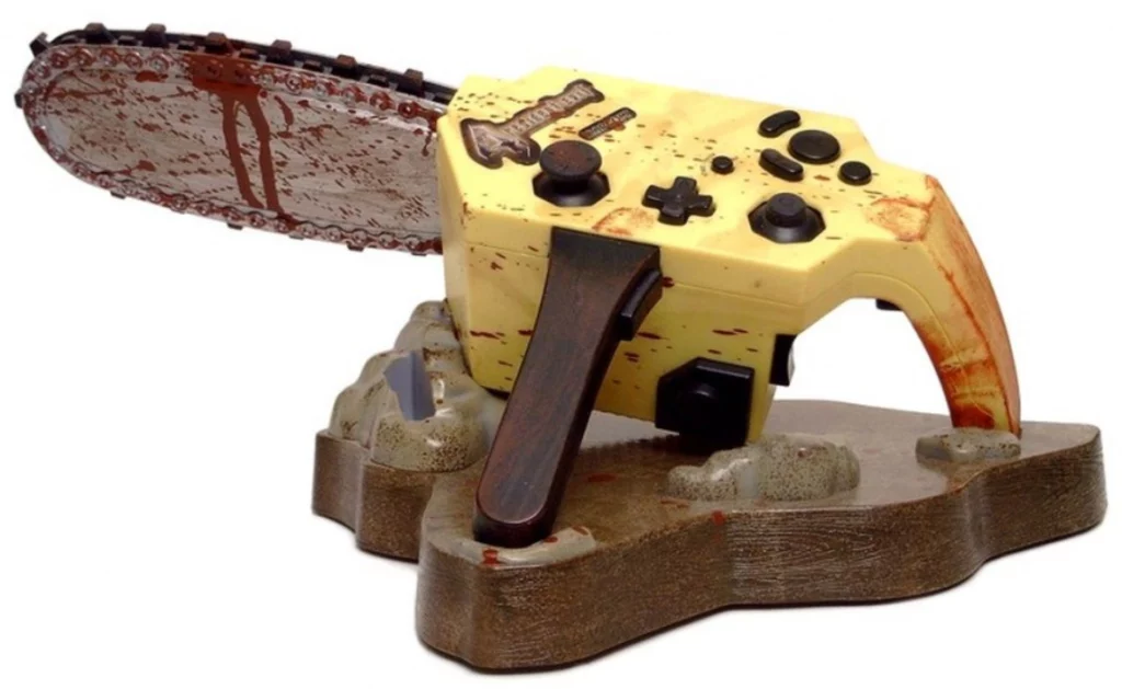 Resident Evil 4 Chainsaw Controller - Mounted